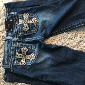Miss me jeans , size 12, skinny